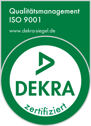 Primus Oberflächentechnik ISO 9001-2008 Prüfsiegel